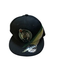 Boston Celtics New Era Brush 9FIFTY Snapback Hat - Picture 1 of 5