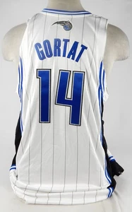 Camiseta deportiva blanca Orlando Magic Gortat #14 2008-09 emitida por el juego 20 A parche 46 6 - Imagen 1 de 8