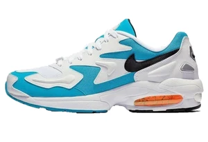 NEU! Nike Air Max 2 Light White Blue Black US Men’s Size  11,5  EU 45,5 OVP - Bild 1 von 3