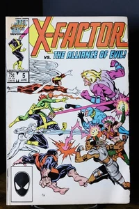 Marvel: X-Factor VS. Alliance of Evil Comic, 1st Apocalypse Cameo, Issue #5 1986 - Picture 1 of 7