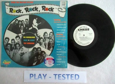 VARIOUS - ROCK ROCK ROCK - GCH 8020 - CHUCK BERRY-FLAMINGOS-MOONGLOWS-RARE-NICE! - Image 1 of 2