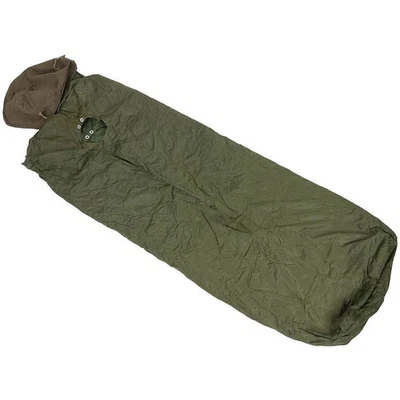 Ungarische Armee Schlafsack oliv mit Hülle Cover Winter Militär Army Schlafsack - Bild 1 von 4