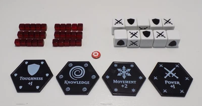 MTG Arena of the Planeswalkers Replacement Game Parts Pieces Glyphs Dice Markers - Image 1 of 4
