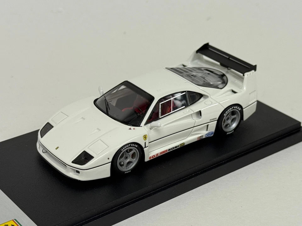 1/43 Eidolon Maquillage Ferrari F40 Version Légère Blanche EM123D ABG294 - Photo 1/4