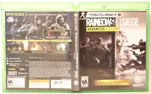 Tom Clancy's Rainbow Six Siege: Advanced Edition (Microsoft Xbox One, 2018) - Imagen 1 de 2
