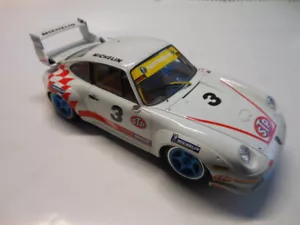 Top gebauter Porsche 911 (993) GT2 Michelin Scaleracer auf Plafit Chassis 1:24 - Bild 1 von 5