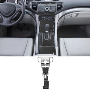 12Pcs Carbon Fiber Central Console Cover Trim For Acura TSX Type A 2009-2014 - Bild 1 von 12