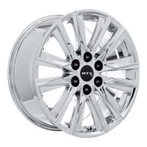 22 Inch Chrome Alloy Wheel Rim for GMC Sierra 1500 Classic, RTX 83136 22x9 6x139 - Picture 1 of 4