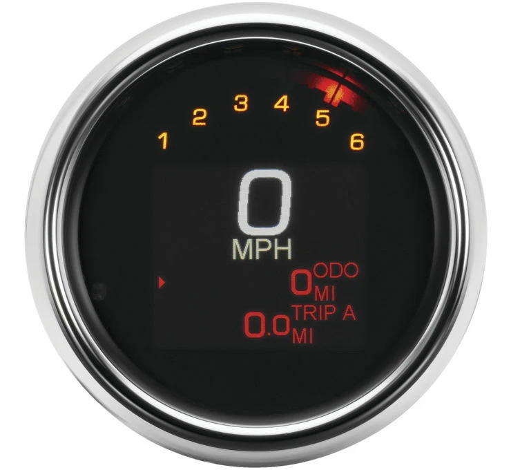 Carcasa Dakota Digital Cromo 3.375" Serie MLX Calibre MLX-3012 Foto 1 de 1