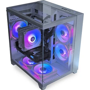 4K High End Gaming PC - AMD Ryzen™ 5 4500- RTX 4060 - 32GB- 2TB NVMe - Win11 RGB - Bild 1 von 14