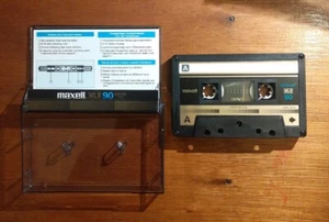 MAXELL XL II 90 Epitaxial CrO2 Cassette audio vierge Tape 1980 Made In Japan - Photo 1/7
