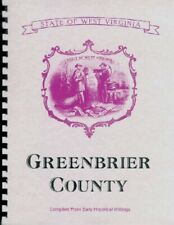 History of Greenbrier County, West Virginia