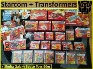 🚀Transformers G1 Hasbro Star Com Coleco Mattel Waffen vintage Simba Galaxy 90s - Bild 1 von 363