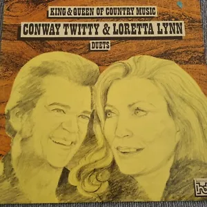 CONWAY TWITTY & LORETTA LYNN DUETS- king and Queen of country music - Picture 1 of 4