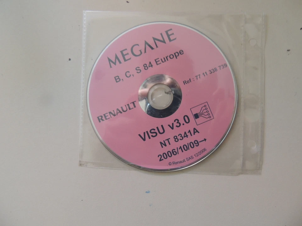 Renault MEGANE B C S 84 ab 09.10.2006 Werkstatthandbuch Elektrik Schaltpläne - Bild 1 von 1