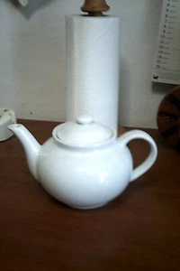 teiera in ceramica  bianca vintage - Imagen 1 de 3