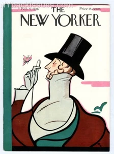 New Yorker magazine February 22 1936 Raymond Holden William Rose Benet VF - Picture 1 of 4