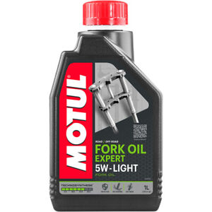 Motul Road & Off Road Motorcycle Fork Oil Expert Light | 5W | 1 Liter | 105929