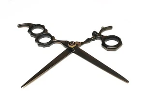Hair Salon Special Hair Cutting Scissors Black Barber Scissor Shear Set, Scissor - Picture 1 of 1