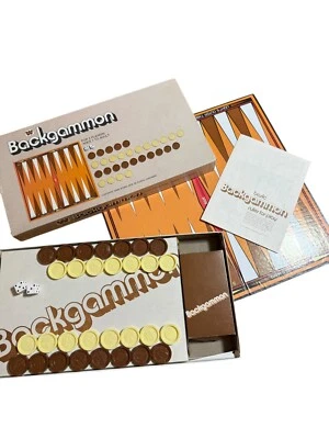 Backgammon Vintage Board Game Whitman 1973 Complete 3832 - Image 1 of 4