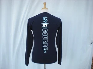 Seattle Kraken Yanni Gourde #37 Langarm T-Shirt Größe Small NHL Hockey - Bild 1 von 7