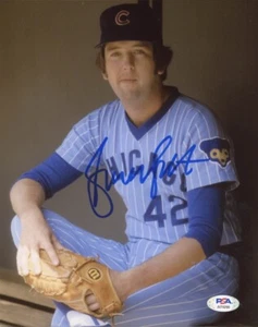 Bruce Sutter Signed Cubs 8x10 Photo PSA COA  RIP - Picture 1 of 1