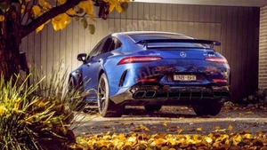 Mercedes AMG GT 63 S Blue High Res Wall Decor Print Photo Poster - CAR257 - Picture 1 of 1
