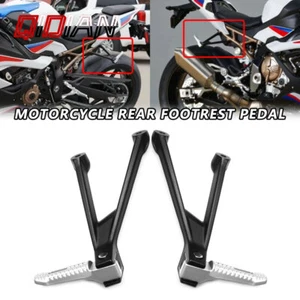 Motorcycle Foot Peg Rear Passenger Footrest Pedals For S1000RR M1000RR 2019-2025 - Picture 1 of 6