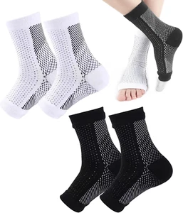 2 Paar Kompressions-Socken Nachts, Orthopädische Kompressionssocken, Gegen Ferse - Bild 1 von 7