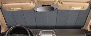 Reversible Summer/Winter Folding Windshield Shade for 1973-1991 Chevrolet C20 Su - Picture 1 of 5