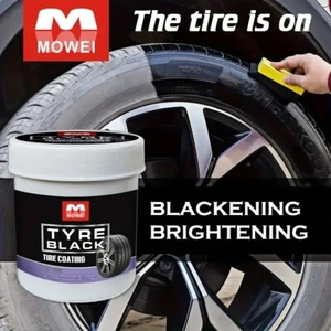 Tire Blackening Coating Wax - Hydrating Luster & Protection, Anti-Aging Tire Car - Picture 1 of 24