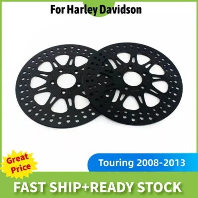 2 piezas rotores de freno delanteros 11,8" para Harley 1690 FLHTCUTG Tri Glide Ultra 2014-2023 Foto 1 de 4