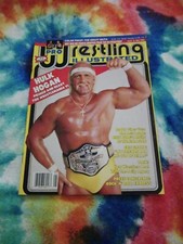 Pro Wrestling Illustrated May 1990 Magazine Hulk Hogan Great Muta Poster WWF PWI
