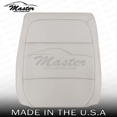 适合 2009 - 2012 年福特 Flex Driver Top PERF。 Med Light Stone乙烯基座椅套 — 第 1/4 张图片