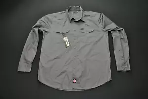NWT Dixxon Workforce Form & Function Shirt Men's 2XLT Tall Gray 15723S - Picture 1 of 6