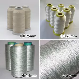 200g Glass Fiber Sewing Thread High Temperature Fiber Line Flame Retardant Cords - Picture 1 of 13