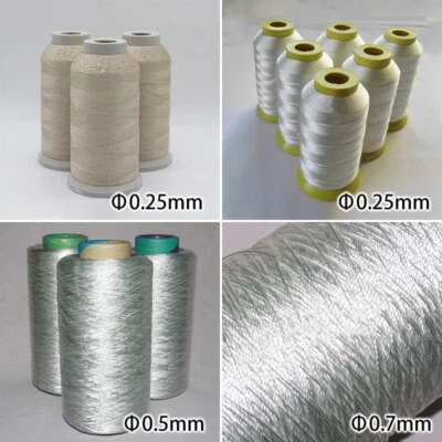 200g Glass Fiber Sewing Thread High Temperature Fiber Line Flame Retardant Cords - Image 1 of 4