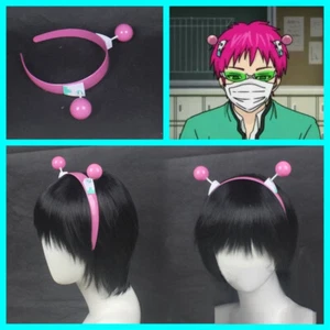 Anime The Disastrous Life of Saiki Kusuo Hairpin Cosplay Hairband Props Headwear - Picture 1 of 4