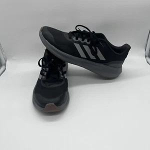 Adidas Cloudfoam Adiwear Men’s Black Sneaker Gym Shoes Size 11 - Picture 1 of 9