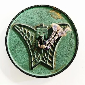 Japanese Paperweight Bunchin Iron 1988 Congratulatory Graduation Commemorative - Picture 1 of 10