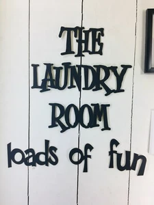 Tak n Stik - Waschküche - jede Menge Spaß KEIN AUFKLEBER oder Peel n Stick - Bild 1 von 8