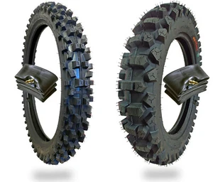 110/100-18 and 90/90-21 1 Motocross Dirt Bike Tire and Tube Combo by WIG Racing - Picture 1 of 7