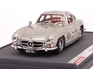 Mercedes 300 SL Gullwing 1954 Silver 1:43 BRUMM S1919 - Foto 1 di 1