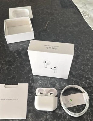 Xmas Headset with Charging Case: AіrРodѕ 3rd Gen Bluetooth Headphones US Ship - Image 1 of 3