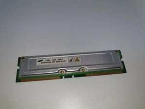 FOR DELL SAMSUNG MR16R1624AFO-CK8  128MB /4 Rambus 4ECC PC 800-45 800Mhz Memory - Picture 1 of 2