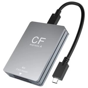 2 in 1 CFexpress Type A SD Card Reader USB 3.2 10Gbps Dual-Slot for SLR - Bild 1 von 11