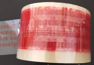 SECURITY TAPE carton sealing 3'X 110 yd 6 rolls USA made IPG - Picture 1 of 3