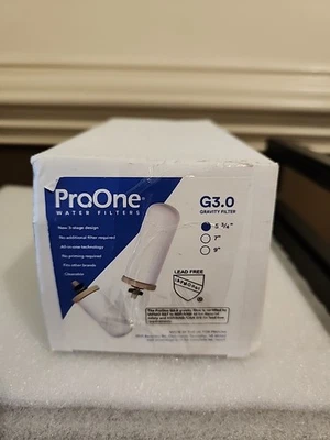 ProOne G3.0 5" 3/4 Gravity Water Filter for Traveler+ & Big+ Systems - Image 1 of 2