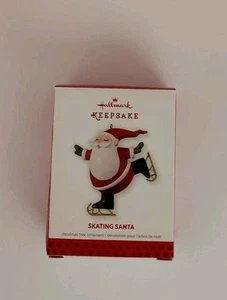 Hallmark Keepsake Ornament Limited Edition 2013 Skating Santa - Picture 1 of 11