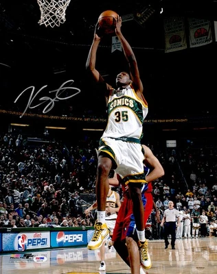 Kevin Durant Signed 16x20 Photo Seattle Supersonics PSA/DNA ITP - Image 1 of 3